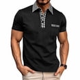 thumbnail image 2 of Shirts for Men,Men's Casual Shirt Short Sleeve Business Work Shirt Fashion Dress Collar, 2 of 8