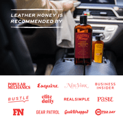 Leather Honey Non-Toxic Leather Care Kit, Contains 8oz Cleaner, 8oz Conditioner and Two Applicator Cloths