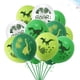 thumbnail image 3 of FELTECHELECTR Globos de látex de 24 pulgadas con diseño de dinosaurio, juego de adornos para fiestas de cumpleaños (verde), 3 of 7