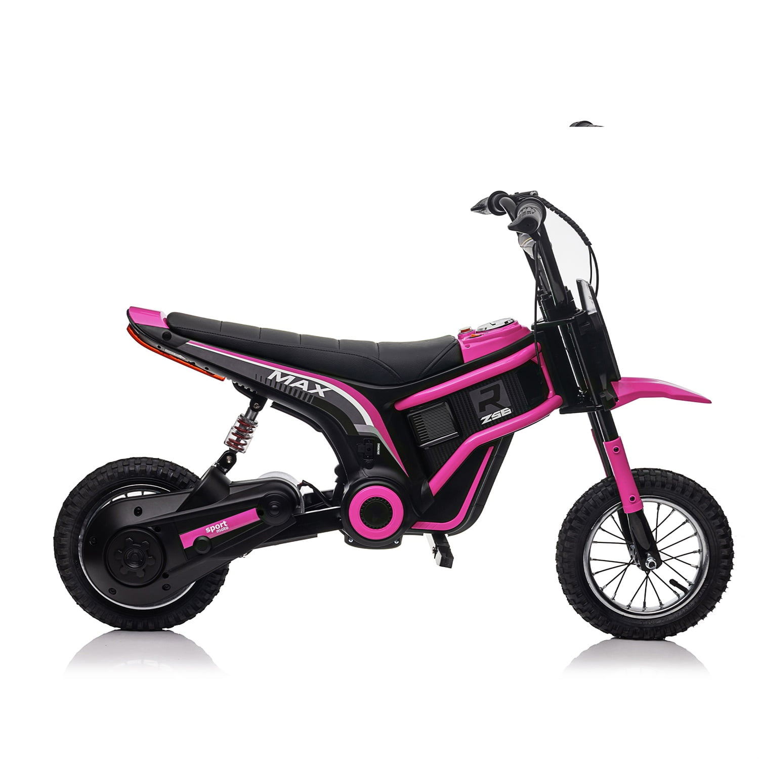 CIPACHO 24V Kids Ride On Toy Dirt Bike-XXL Large, Electric Motorcycle for 8-12, Speeds up to 14.29mph, Authentic Motocross Bike Geometry, Pink CIPACHO 24V Kids Ride On Toy Dirt Bike-XXL Large, Electric Motorcycle for 8-12, Speeds up to 14.29mph, Authentic Motocross Bike Geometry, Pink