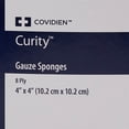 thumbnail image 3 of Curity 8-Ply Gauze Sponge Sterile 4 x 4" 25 Pack(s), 2  per Pack, 3 of 5