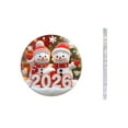 thumbnail image 1 of Colgante pequeño decorativo de acrílico para Navidad 2026, colgante de árbol de Navidad, mini colgante bonito, 1 of 4