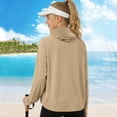 thumbnail image 5 of HAiming Kids Sun Protection Hoodie Jacket Long Sleeve Zip up Athletic T Shirts UPF 50+ Summer Beach Vacation Outdoors Tops, 5 of 8