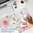 thumbnail image 4 of Red Rose Flowers&nbsp;desk Mouse Padwaterproofnon Slip&nbsp;for Office Home Work GamingmousepadsRubber Base Mousepad with Stitched Edges 31.5x11.8inches, 4 of 7