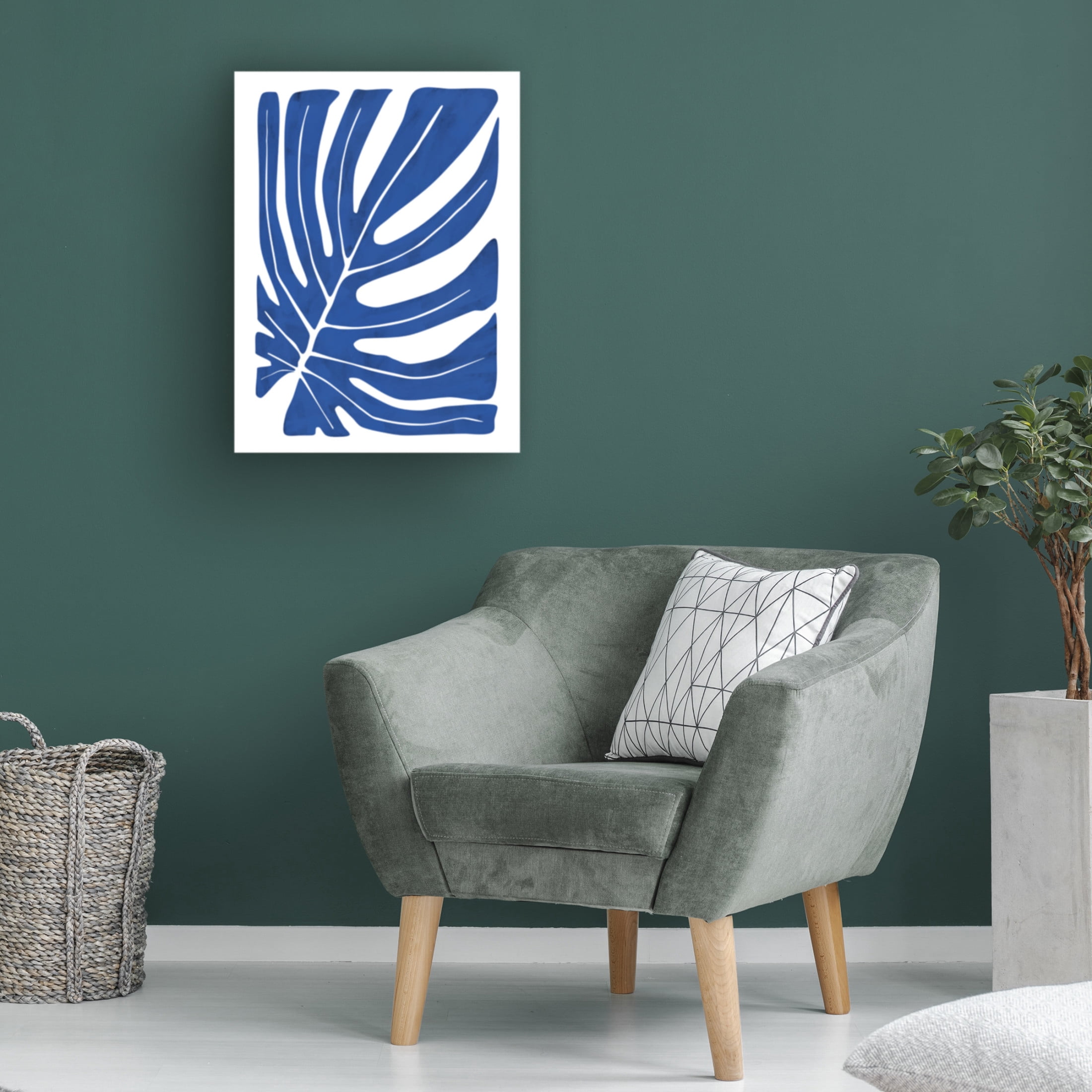 Trademark Fine Art Elena Ristova  Indigo52 Canvas Wall Art