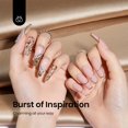 thumbnail image 4 of Set de polvos de uñas Beetles Gold Chrome 8 colores para decoración de uñas, 4 of 7