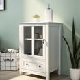 thumbnail image 2 of White MDF Unit - Display Collections - Living Room Accent Furniture - Passed Quality Test, 2 of 5