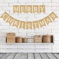 thumbnail image 2 of WHAMVOX  Christmas Decoration Flag Banners Stickers Merry Garland Decorations Outdoor Sign, 2 of 8
