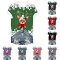 thumbnail image 2 of Duqingm Christmas Vibes Shirt Family Christmas 2025 Matching Santa Tee Xmas Pajamas Pjs T-Shirt Green,2XL, 2 of 7
