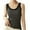 Black, variant on Uaswgudfs Tops Summer Stripe Tank Tops Women Sleeveless Casual Scoop Neck Stretch cotton Shirts