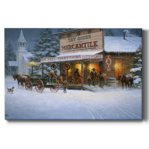 Christmas Wishes- Gallery Wrapped Canvas
