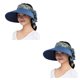 thumbnail image 4 of Sombrero de algodón y Lino Jumpingount a prueba de sol para mujer, 4 of 6