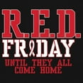 thumbnail image 3 of RED Friday Until They All Come Home Tank Top Remember Everyone Deployed US Military Day American Patriot Men's Top, 3 of 7