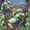 TMNT, variant on Zak Designs Bluey Kids Water Bottle with Straw, 16oz Leak-Proof Plastic Bottle with Carry Handle