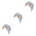 thumbnail image 2 of Sonducket Bohemian Styles Turbantes para mujer Diseño elástico Headwrap Pre-Tied Cap Skullcap plisado Sombreros de moda Swirly Headcover cielo azul Type1 NO1 Sonducket CBP206578, 2 of 6