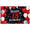 2A, variant on Black Background Happy 18th Birthday Banner with Red White Balloons Star Elements Party Decoration Backdrop Photography Props Birthday Party Supplies Decorations