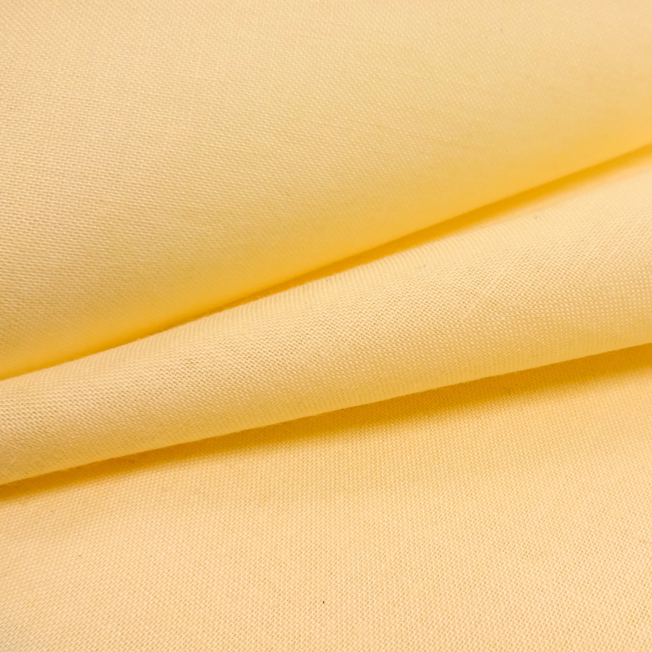 Waverly Inspirations 44" (3 Yards Cut) 100% Cotton Solid Quilting Fabric Precut, Butter