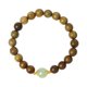 thumbnail image 1 of Pulsera de madera de sándalo verde con cuentas de jade hetiano de 8 mm de diámetro, 1 of 2