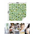 thumbnail image 4 of St. Patrick's Day Cloth Napkins Set of 4 Reusable Dinner Napkins, Lucky Shamrocks Spring Country Leaves Cocktail Napkin Washable Table Napkins for Wedding/Holiday Party/Baby Shower 20"x20", 4 of 7