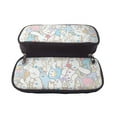 thumbnail image 4 of Cinnamoroll Pencil Case Leather Holder Office Buggy Pouch Zipper Pen Stationery Bags, 4 of 6