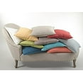 thumbnail image 3 of Fringed Design Down FIlled Linen 20-Inch Throw Pillow (Turquoise), 3 of 3