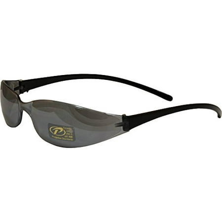 Pacific Coast Sunglasses Skinny Joes Sunglasses Black Frames Silver Lenses