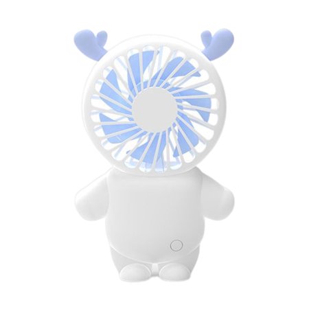 

Astronaut Handheld Fan Comfortable Summer Cooling Fan for Camping (Blue Deer)