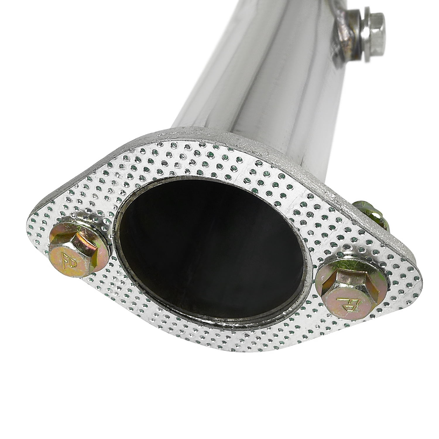 Spec-D Tuning Jdm 4" Tip Catback Muffler Compatible with 1995-1999 Mitsubishi Eclipse Gs Rs 2.0L Non-Turbo