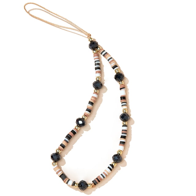 Beaded Phone Strap Colorful Decorative Phone Charm String Cellphone Wrist Strap