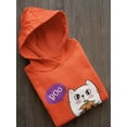 thumbnail image 3 of Cute Ghost Kitten W Pumpkin Hoodie Toddler -Image by Shutterstock,  4 Toddler, 3 of 4