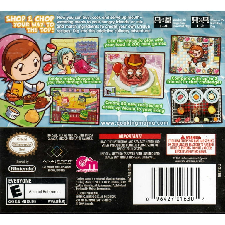 Cooking mama 3 shop deals and chop