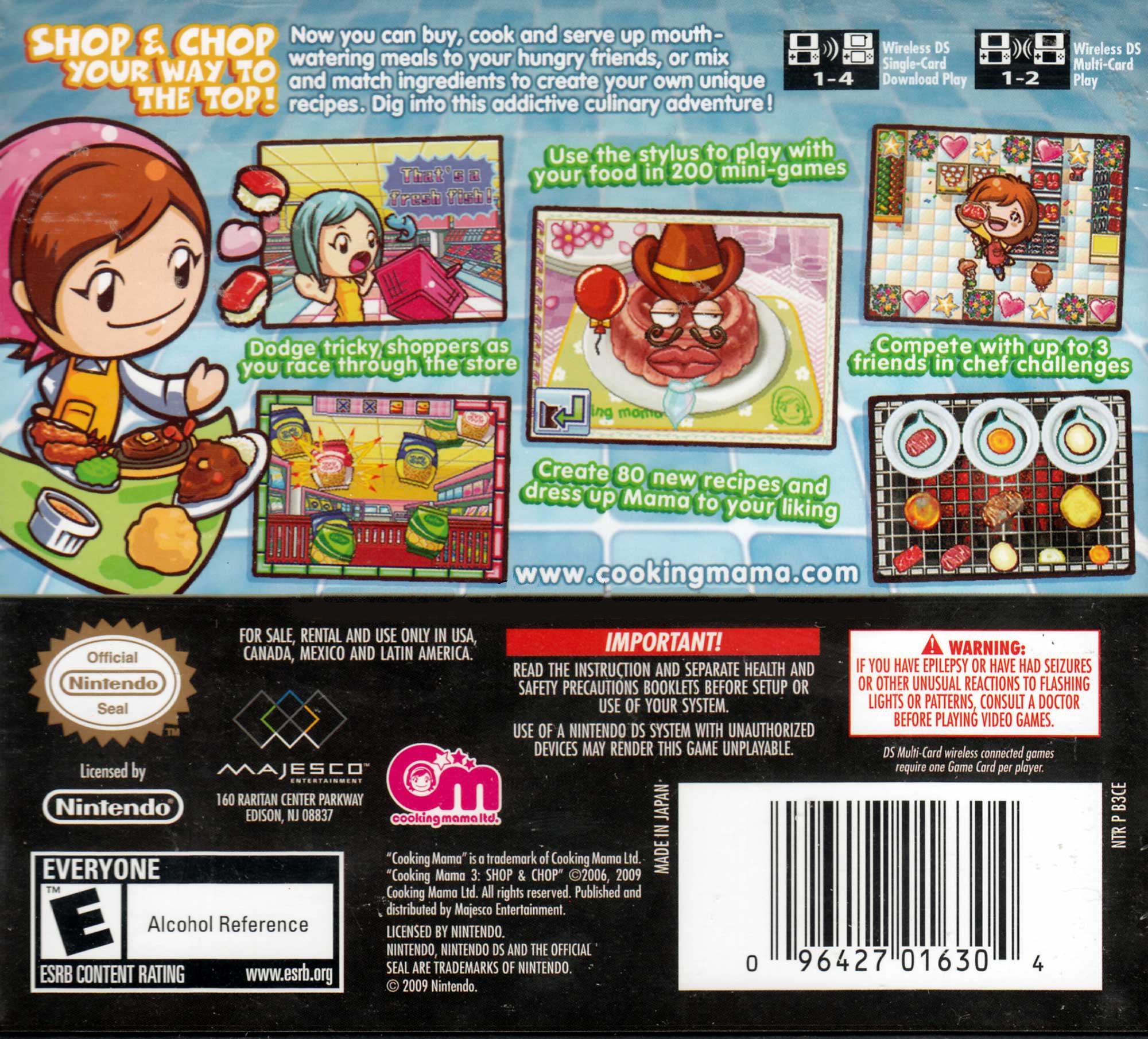 Cooking Mama 3: Shop and Chop - Nintendo DS - image 2 of 12
