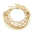thumbnail image 4 of SSKFHGI 5766901hb Snake Bone Chain Popular Jewelry Set Retro Metal Chain Bracelet Female, 4 of 7