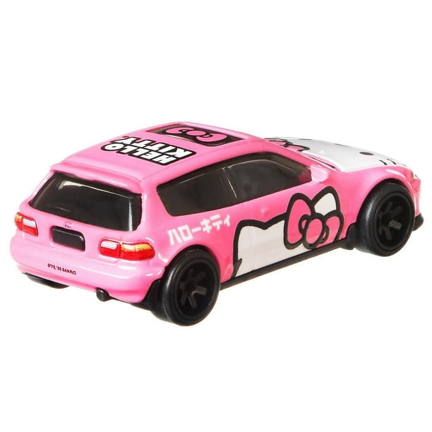Hot Wheels Honda Civic Hatchback Hello Kitty Collectible 1:64