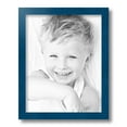 thumbnail image 2 of ArtToFrames 11x14 Inch Distressed Blue Picture Frame, This Blue Wood Poster Frame is Great for Your Art or Photos, Comes with Regular Glass (4481), 2 of 8