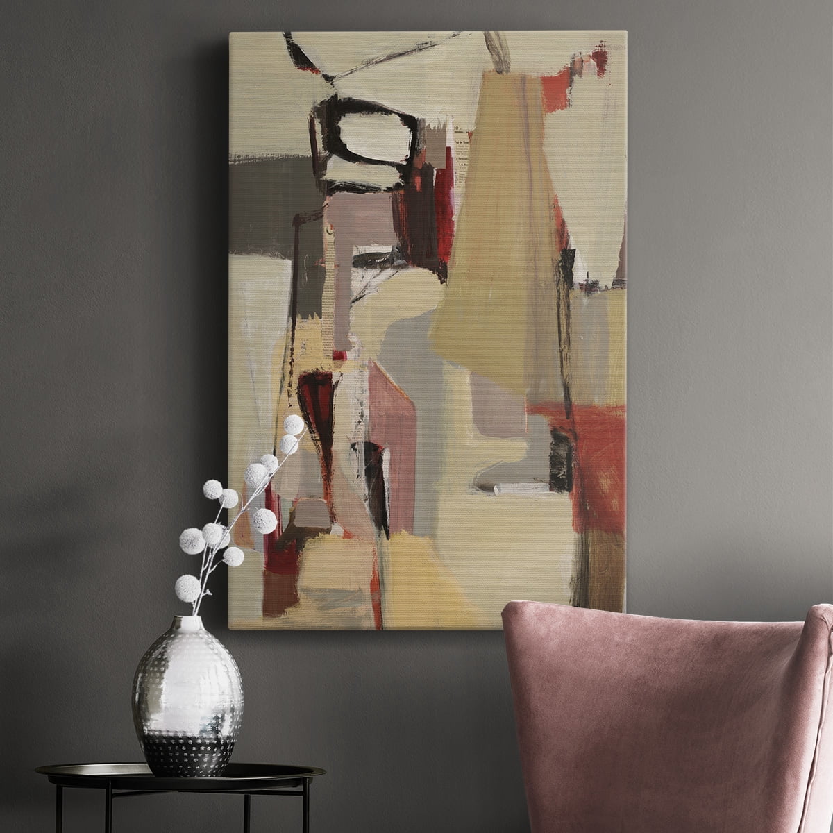 Peaches Premium Gallery Wrapped Canvas - Ready to Hang