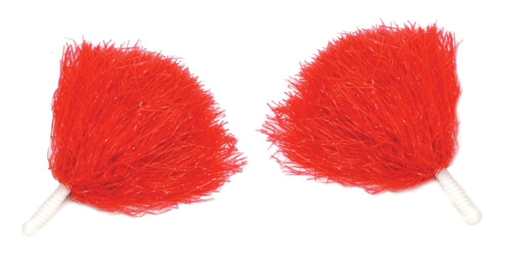red and gold pom poms red and gold pom poms