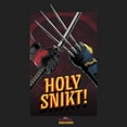 thumbnail image 2 of Junior's Marvel: Deadpool & Wolverine Holy Snikt Festival Muscle Graphic T-Shirt, 2 of 4