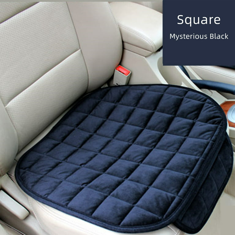 Car Seat Cover Front Rear Flocking Cloth Cushion Non Slide Winter Auto  Protector Mat Pad Keep Warm Universal Fit Truck Suv Van