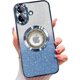 thumbnail image 1 of Funda magnética con purpurina para iPhone 16, compatible con MagSafe, protección total, delgada, a prueba de golpes y arañazos, con protector de lente de cámara y red antipolvo para mujer, 1 of 8