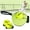 Green, variant on Adoreal Premium Tennis Trainer Rebound with Metal Base,Portable Solo Tennis Trainer Set with 3 Highly Elastic String Balls,Tennis Practice Equipment for Adult Kids and Beginners (Black)