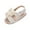 White, variant on Odeerbi Infant Toddler Boys Girls Sandals Soft Sole Shoes Slip Resistant Prewalker Baby Non Slip Summer Sandals White