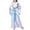 Light Blue, variant on Girls Dresses Chinese Traditional Hanfu Dress for Girls Size 10-12 Fancy Dress with Midi Skirt Retro Robe Long Sleeve Party Dress Festival Girls Clothes Red 7-8 Years