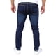 thumbnail image 3 of Pantalón de mezclilla stretch John Silver  Semiskinny Color azul oscuro con deslavado, 3 of 4