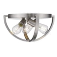 thumbnail image 2 of Golden Lighting 3167-FM15 PW Colson Flush Mount Ceiling Light, Pewter, 2 of 4