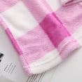 thumbnail image 5 of Dwelliawo Cute Pajama Pants 2025 Lounge Cute Plaid Pj Pants Flannel Comfy Matching Cute Pajama Pants Christmas Drawstring Bottoms Pink 3XL, 5 of 5