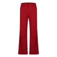 thumbnail image 3 of Men's Vintage Classic Flares Pants Relaxed Fit Stretch Comfort Retro Leg Bell Bottom Stretch Casual Disco Pants, 3 of 5