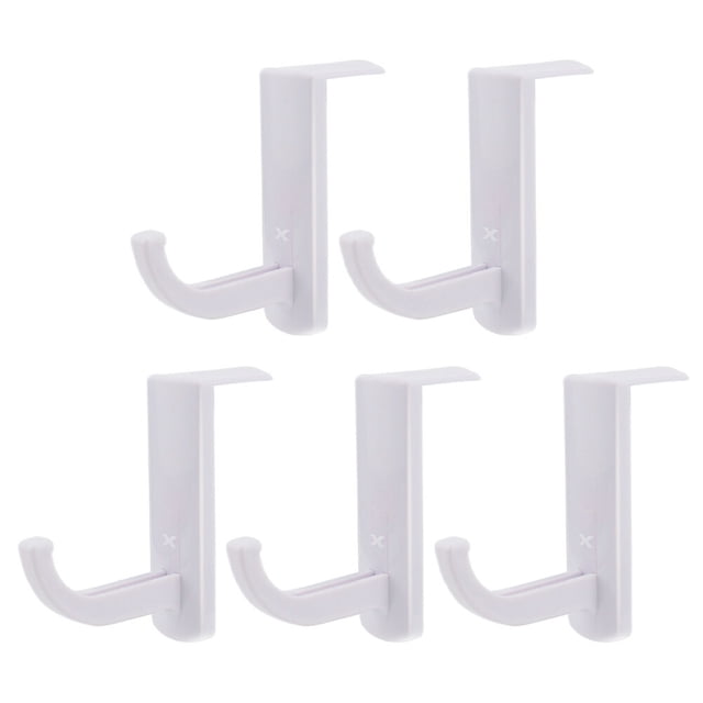 5 soportes de plástico para auriculares, para monitor, para montar en la pared, para colocar sobre la oreja.