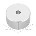 thumbnail image 2 of AURARMLET Clamp Estabilizador De Disco Para Tocadiscos Compatible Con Vinilos De 7 Pulgadas Color Plateado, 2 of 8