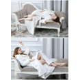 thumbnail image 4 of Artfasion Womens Long Bathrobe Plus Size Warm Soft Spa Plush Sleeping Robe Nightdress, 4 of 6